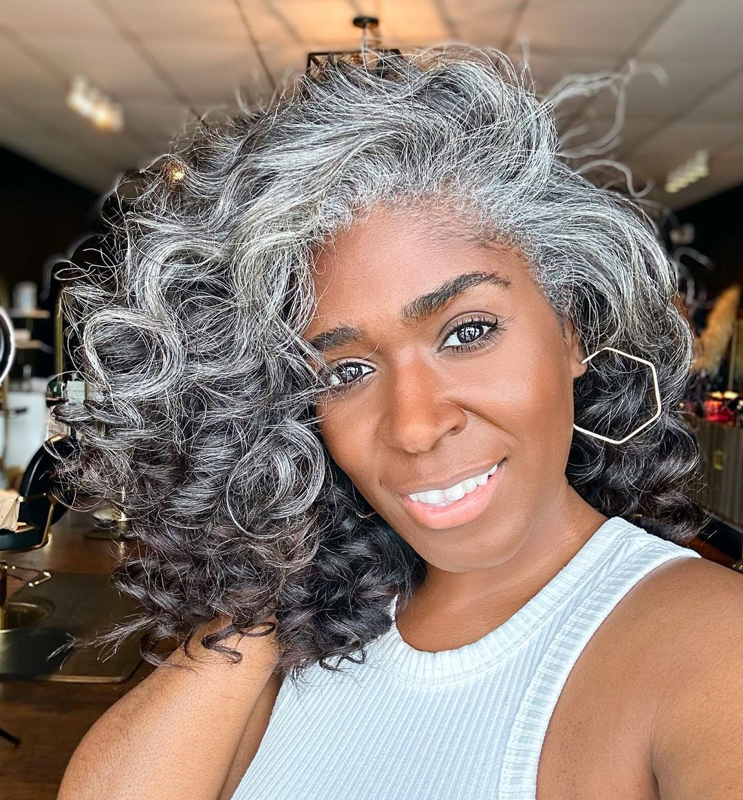 25 Photos to Help Embrace Your Silver Hair Journey