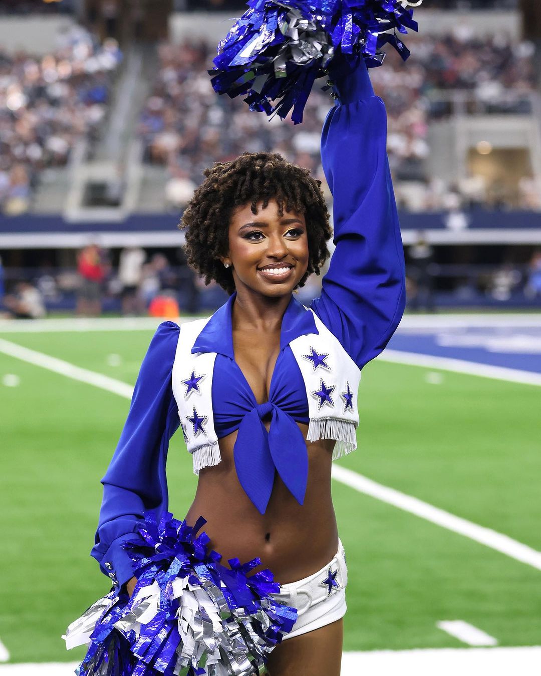 Dallas Cowboy Cheerleader Alumn Kally Bethea On What It Took To Get Her Hair Game Day Ready