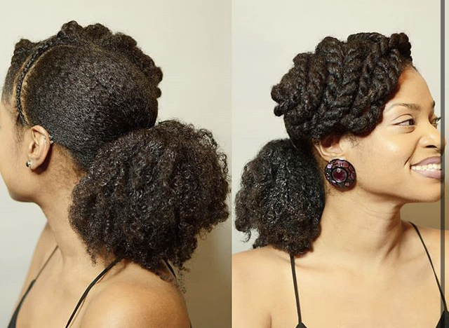 20 Low Maintenance Twisted Hairstyles for Natural Hair