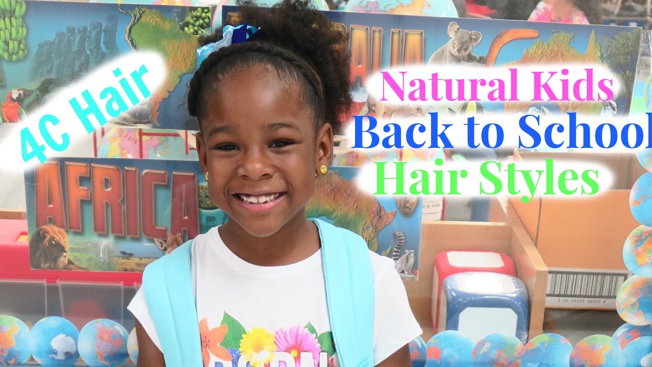 15 Back to School Natural Hairstyles For Curly Kids