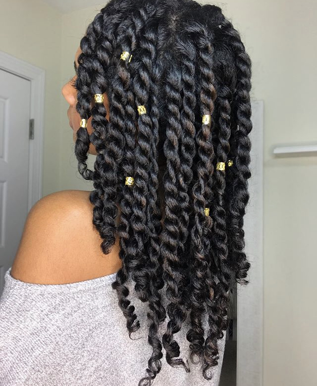 20 Low Maintenance Twisted Hairstyles for Natural Hair