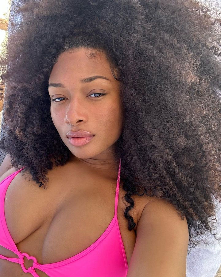 How to Get Meg Thee Stallion’s Hairstyle with Curly Clip-Ins