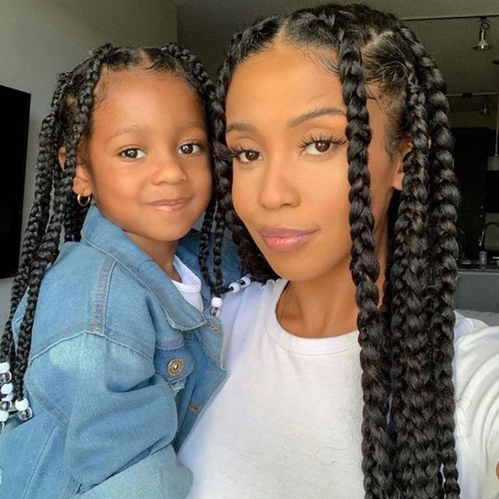 mommy and me protective style braids